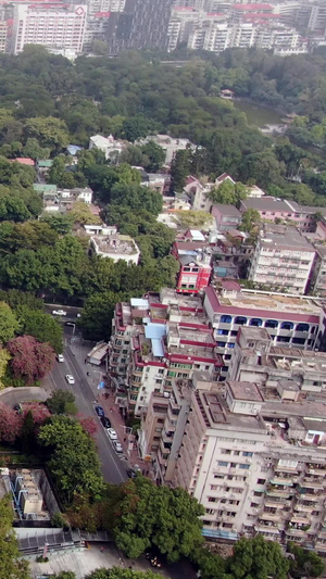 航拍广州烈士起义陵园红色旅游21秒视频