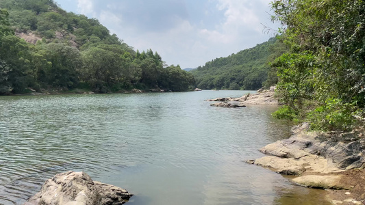 小溪小溪流水 河水 视频