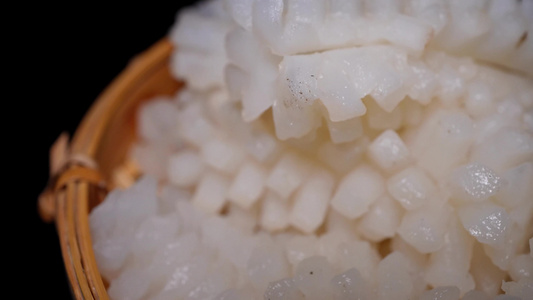 海鲜海货鱿鱼卷小海鲜火锅食材视频