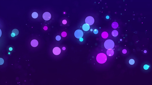 粒子球动画特效背景元素视频