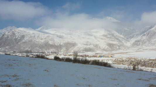 雪山[雪岭]视频