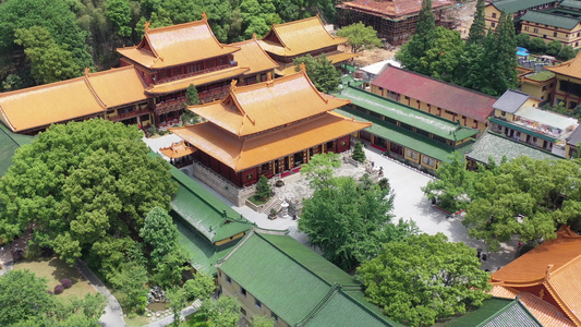 江西九江市庐山东林寺视频