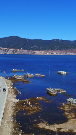 大理洱海边美丽风景25秒视频