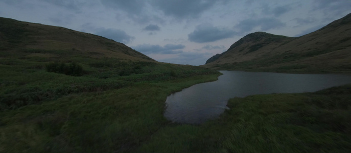 山川湖泊海水视频