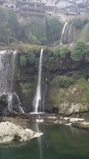 【旅游宣传片】湖南航拍湘西芙蓉镇合集航拍中国79秒视频