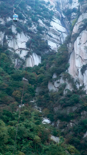 【旅游宣传片】华山航拍实景云巅合集华山之巅48秒视频