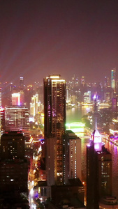 航拍城市夜晚风光视频素材广州市视频