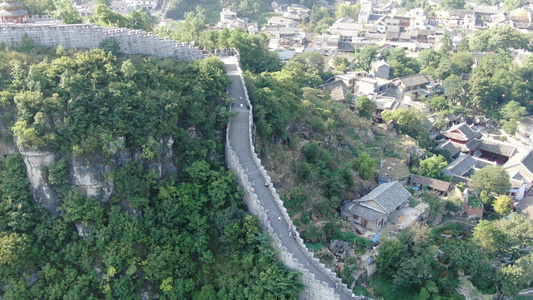 贵州青岩古镇5A景区航拍视频视频