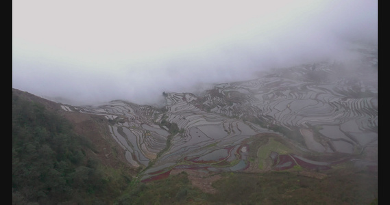 4k昆明圆通山穿云航拍视频