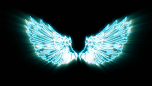 特效魔法翅膀视频素材60秒视频