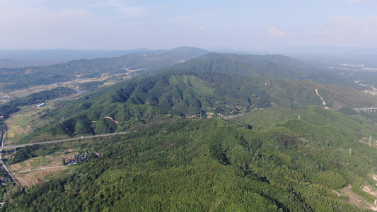 祖国大好河山山川森林植物竖屏航拍视频