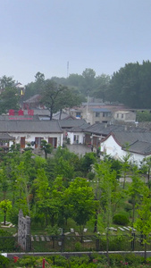 芒砀山5A风景区夫子崖文圣园景区孔夫子视频