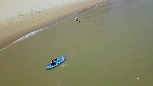 珠海美丽湾海边帆船运动视频