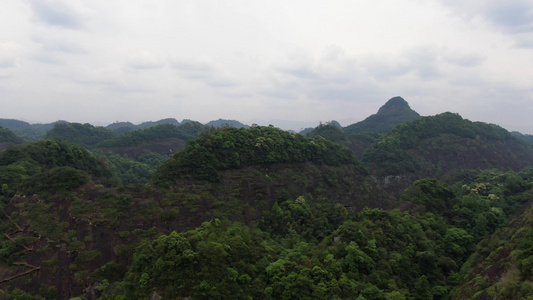 航拍福建泰宁5A景区九龙潭视频