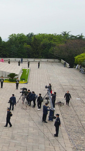 高清航拍南京雨花台烈士陵园4A景区视频