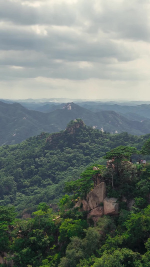 千山5A级旅游景区五大禅林耶稣光22秒视频