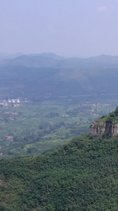 山东蒙阴岱崮风光航拍视频岱崮景区视频