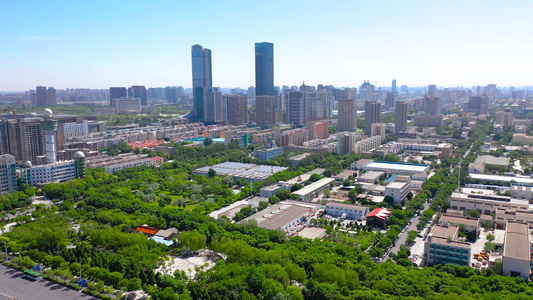 银川城市全景[环景]视频