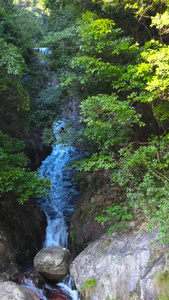 4A风景区丽水青田千丝岩水库航拍合集浙江旅游视频