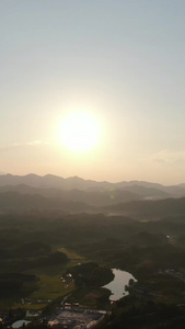 山川河流自然风光航拍视频