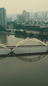 福建福州城市风光航拍视频