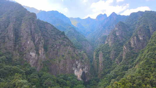 航拍4A风景区药王山合集4K视频