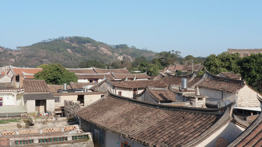 福建漳浦赵家堡景区风光视频