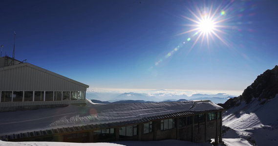 云南丽江玉龙雪山视频