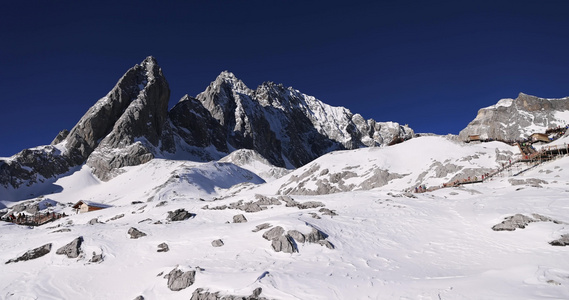 云南丽江玉龙雪山视频