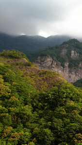 航拍5A景区雁荡山大龙湫景观区千佛岩视频旅游景区视频