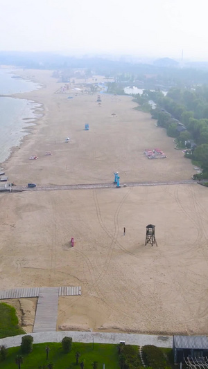4A风景区骆马湖湖滨公园沙滩航拍合集107秒视频
