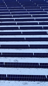 大型地面太阳能发电板太阳能板视频