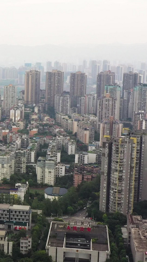 重庆大渡口区航拍素材城市发展72秒视频