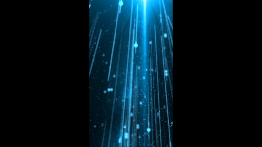 蓝色科技粒子背景视频