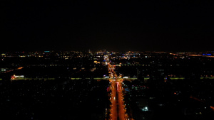 4k苏州灯火通明的城市31秒视频