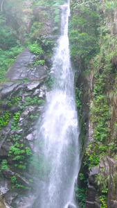 5A风景区明月山地标飞练瀑布实拍视频