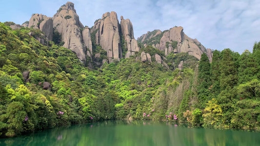 5A太姥山景区龙潭湖景点实拍视频合集视频