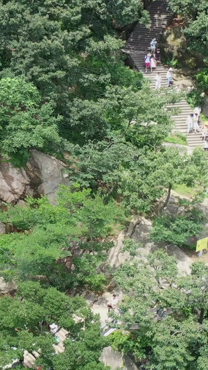 江苏连云港花果山水帘洞风光连云港旅游31秒视频