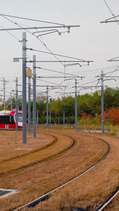 新运营北京城市有轨电车交通工具视频