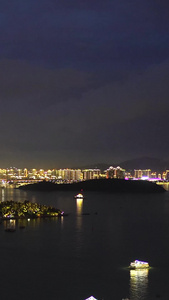 【旅游宣传片】福建航拍厦门夜景合集鼓浪屿视频