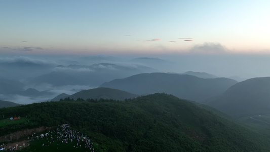 王位山日出云海视频