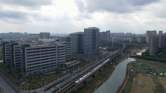上海嘉定新城11号线地铁[延线]视频