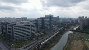 上海嘉定新城11号线地铁15秒视频
