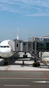 繁忙的北京大兴国际机场视频素材国际民航日视频