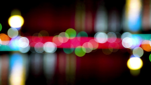 城市光影光斑升格31秒视频