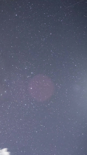 延时银河夜景星空流星素材日月星辰15秒视频