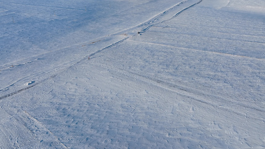 大兴安岭冬季风光山林雪景视频