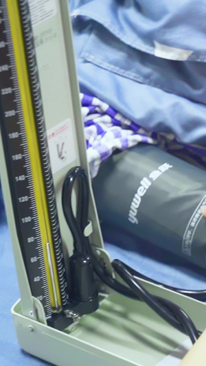 护理人员测量血压技能培训20秒视频