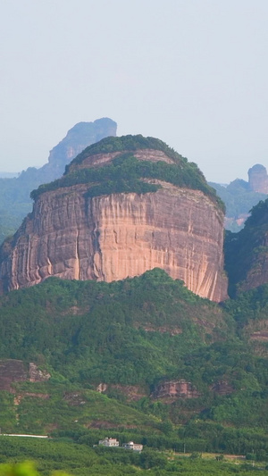 广东韶关丹霞山丹霞地貌5A景区15秒视频