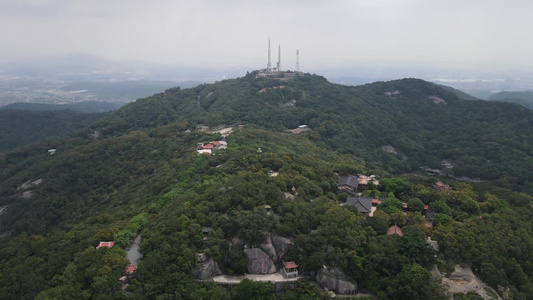 航拍福建泉州清源山景区视频